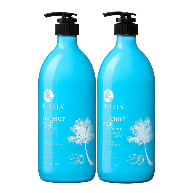 Luseta Coconut Milk Shampoo & Conditioner Duo-Salonbar