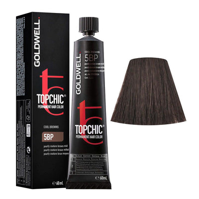 Topchic Hair Color 5BP Pearly couture brown mid.-Salonbar
