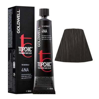 Topchic Hair Color 4NA Mid natural ash brown.-Salonbar