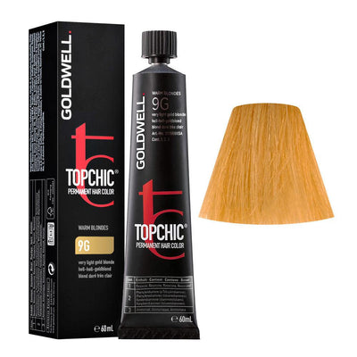 Topchic 9G Very Light Gold Blonde Permanent Hair Color-Salonbar