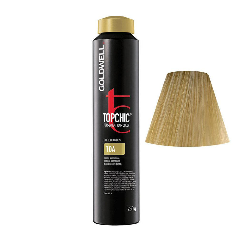 Topchic Hair Color 10A Pastel ash blonde.-Salonbar