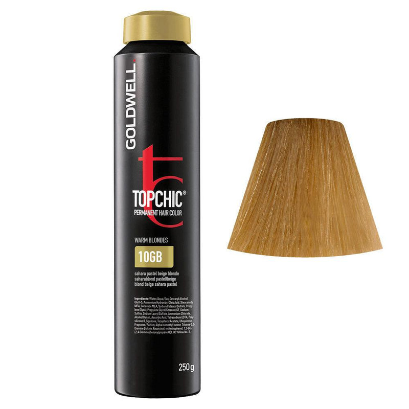 Topchic Hair Color 10GB Sahara pastel beige blonde.-Salonbar