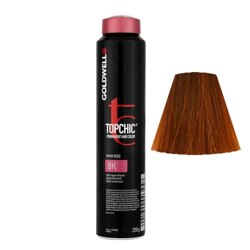 Topchic Hair Color 8K Light copper blonde.-Salonbar