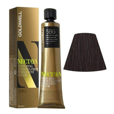 Nectaya Nurturing Hair Color - 5BG LIGHT BROWN-HAIR COLOR-Salonbar