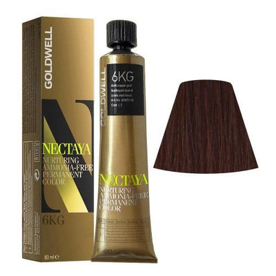 Nectaya Nurturing Hair Color 6KG Dark Copper Gold-HAIR COLOR-Salonbar