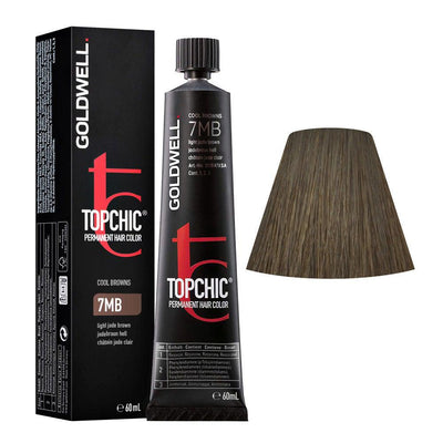 Topchic 7MB Light Jade Brown Permanent Hair Color-Salonbar