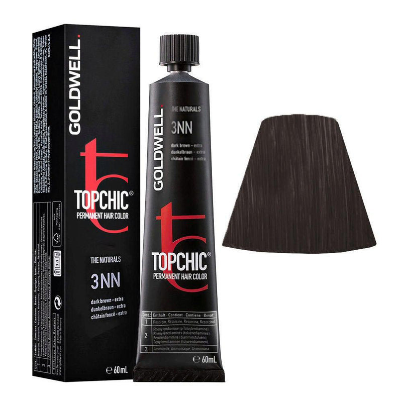 Topchic Hair Color 3NN Dark brown extra.-Salonbar