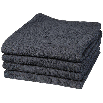 Cotton Towels (Black)-Salonbar