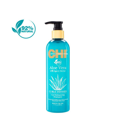 CHI Aloe Vera Curl Enhancing Shampoo-Salonbar