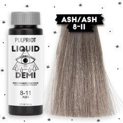 Pulp Riot Liquid Demi-Permanent Hair Color Ash 8.11-Salonbar