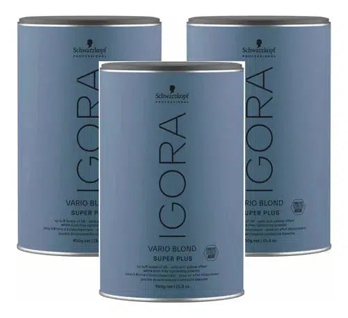 Igora Vario Blond Super Plus Bleaching Powder 3 Pieces-Salonbar