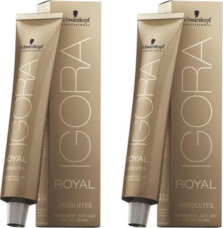 Schwarzkopf Igora Royal Absolutes Age Blend Permanent Hair Color you choose x 2 Pieces-Salonbar