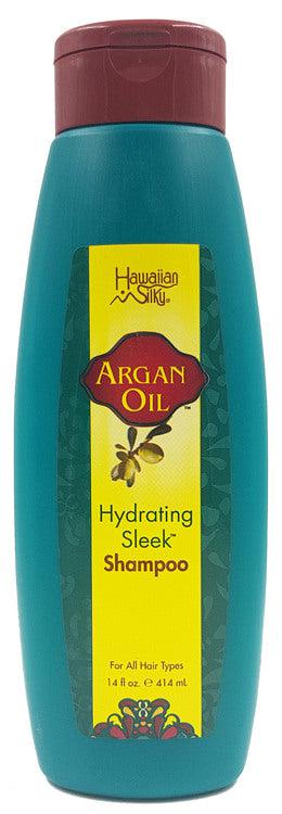 Hawaiian Silky Argan Oil Hydrating Sleek Shampoo-Salonbar