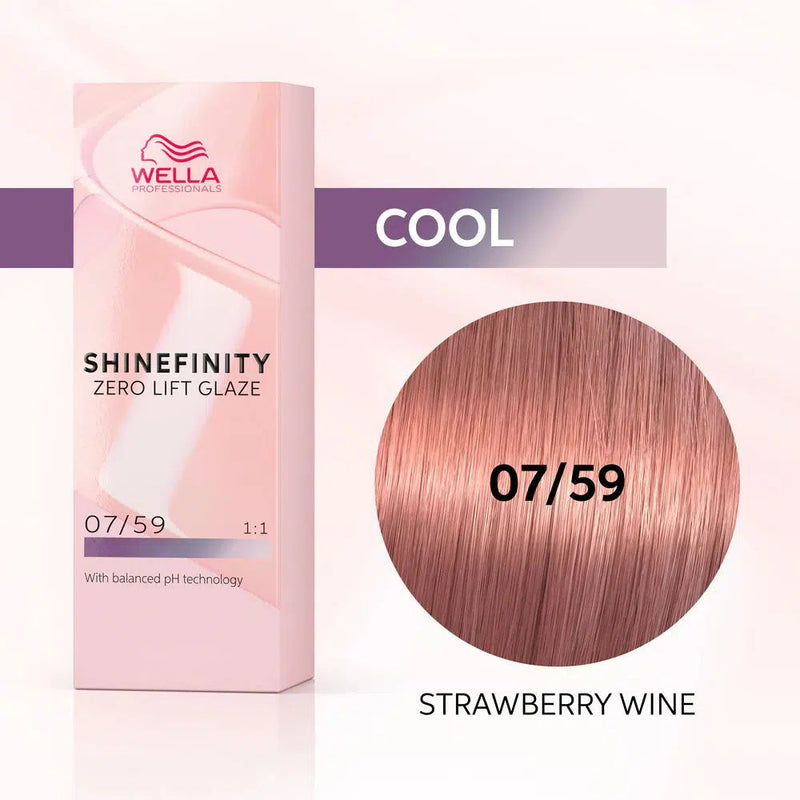 Shinefinity zero lift glaze 07/59 Strawberry Wine-Salonbar