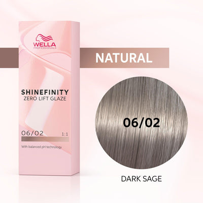 Shinefinity Color Glaze 06/02 Dark Sage-Salonbar