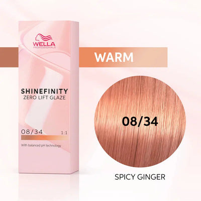 Shinefinity zero lift glaze 8/34 Spicy Ginger-Salonbar