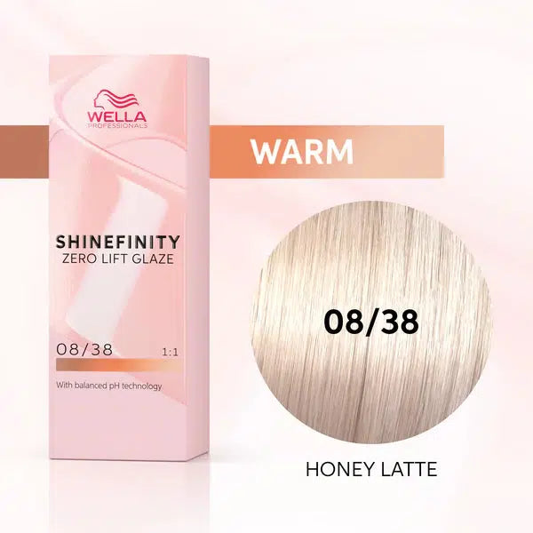 Shinefinity zero lift glaze 8/38 Honey Latte-Salonbar