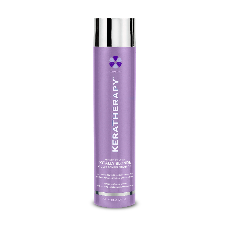 Keratin Infused Totally Blonde Violet Toning Shampoo-SHAMPOO-Salonbar