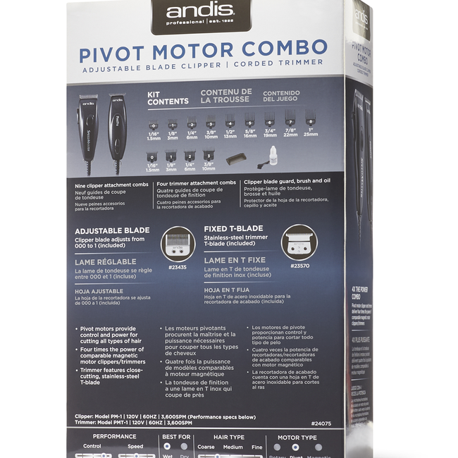Professional Pivot Motor Clipper and Trimmer SBS-395966-Salonbar