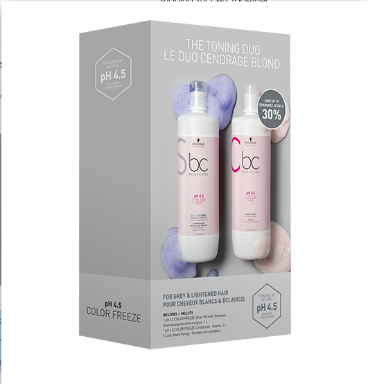 Color Freeze Silver Liter Duo-Salonbar