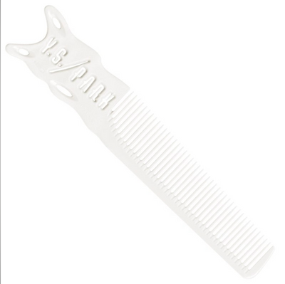 White Flex Barber Comb 205mm-Salonbar