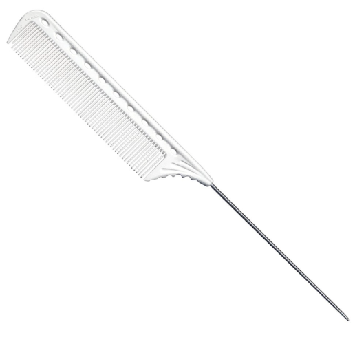White Pin Tail Comb 220mm-Salonbar