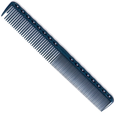 Fine Cutting Comb Wide - Blue-Salonbar