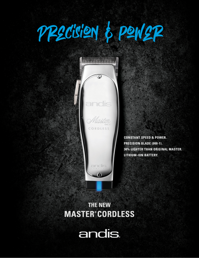 Master Cordless Lithium-ion Clipper Model 12470-Salonbar