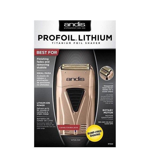 Profoil Lithium Titanium Copper Foil Shaver-Salonbar