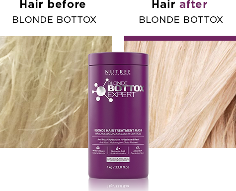 Nutree Blonde Bottox For Light Hair-Salonbar