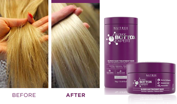 Blonde Bottox For Light Hair Treatment Duo-Salonbar