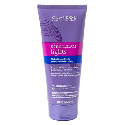 Clairol Shimmer Lights Violet Toning Mask - 200ml-Salonbar