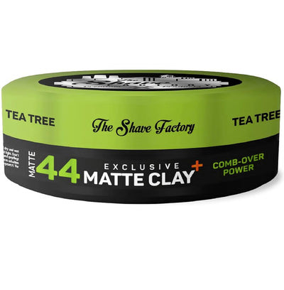 The Shave Factory Matte Clay Wax Comb Over Power-Salonbar