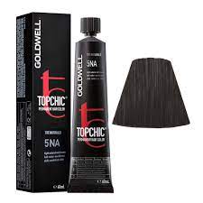 Topchic Hair Color 5NA Light natural ash brown.-Salonbar