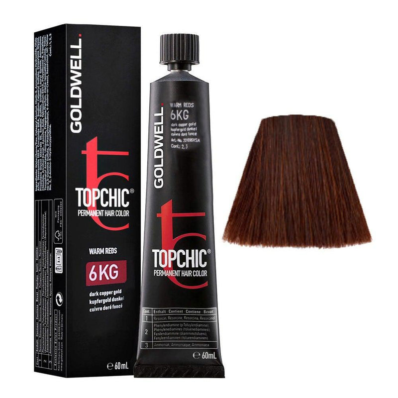 Topchic 6KG Dark Copper Gold Permanent Hair Color-Salonbar