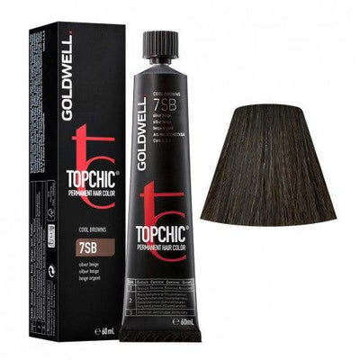 Topchic 7SB Silver Beige Permanent Hair Color-Salonbar