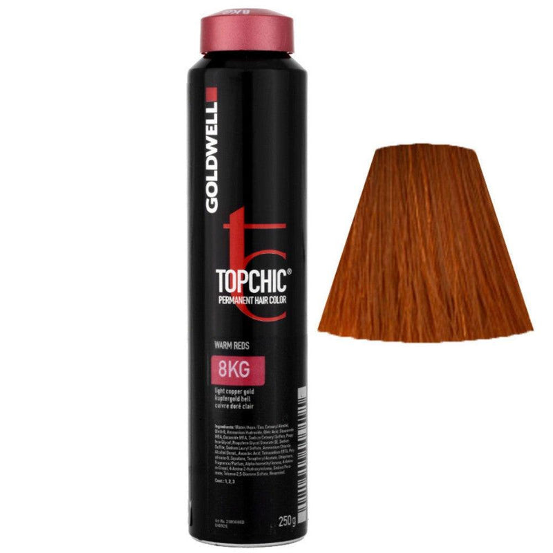 Topchic Hair Color Light Copper Gold 8kG-Salonbar