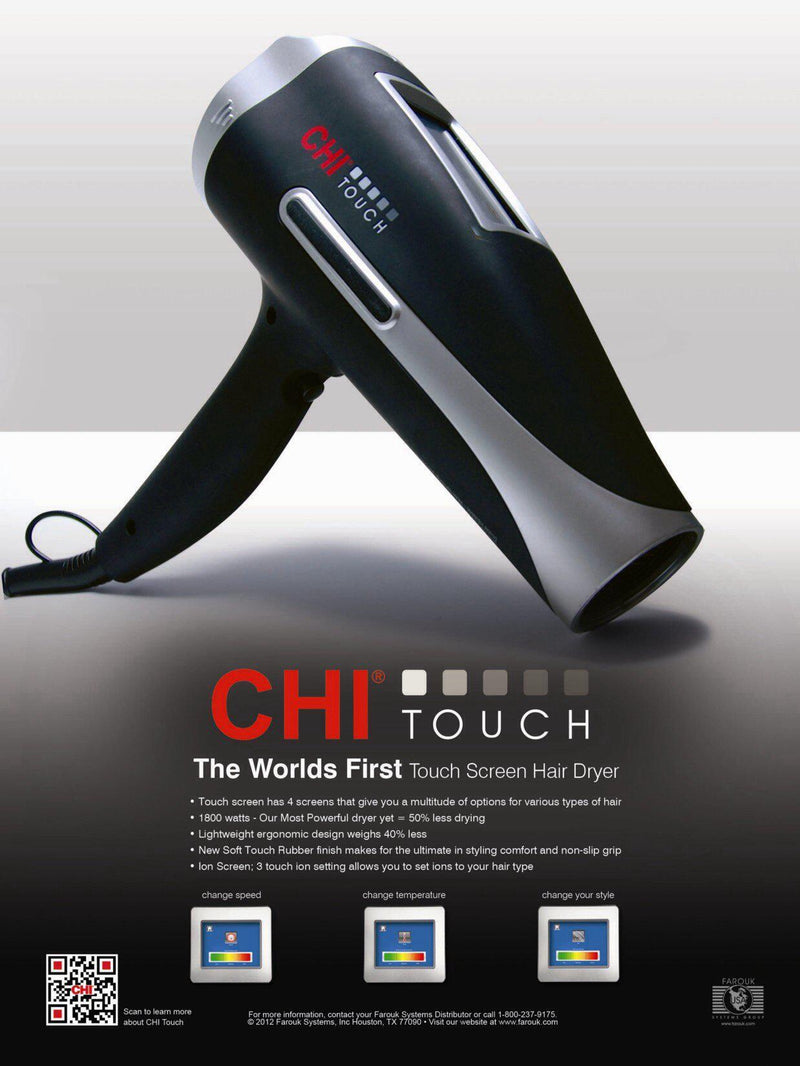 CHI Touch Low EMF hair dryer-Salonbar