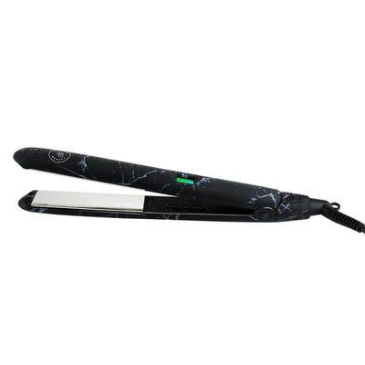 Black Marble Digital Titanium 1" Hair Straightener-Salonbar