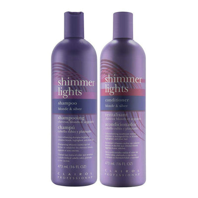 Clairol Shimmer Lights shampoo & Conditioner DUO-Salonbar