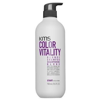 KMS Color vitality blonde shampoo 750ml-Salonbar