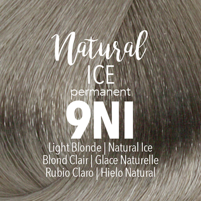 mydentity Permanent Hair Color 9NI Light Blonde Natural Ice-Salonbar
