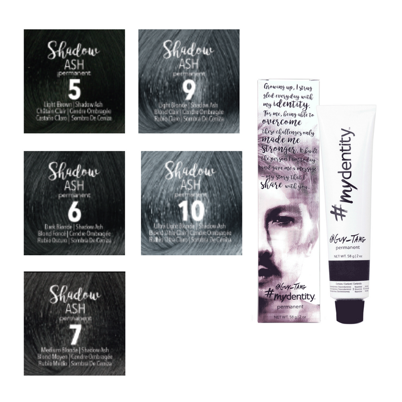 Mydentity Guy-Tang Permanent Hair Color Shadow Ash 5 Pack-Salonbar