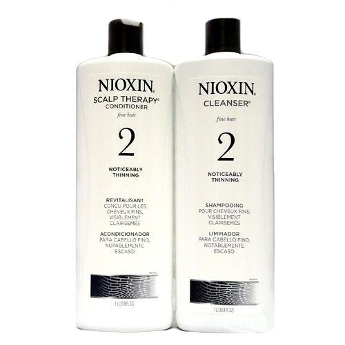 Cleanser & Scalp Therapy System 2 Duo Set shampoo & conditioner-Salonbar