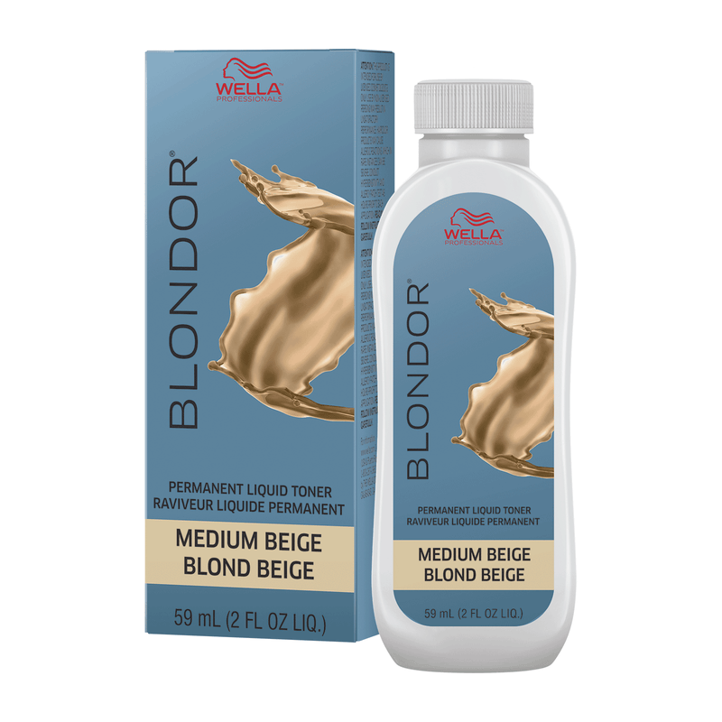 Blondor Medium Beige Liquid Hair Toner-Salonbar