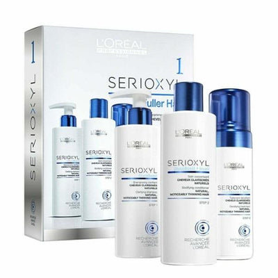 Serioxyl Kit 1(Natural hair) Shampoo+Conditioner+Foam-Salonbar