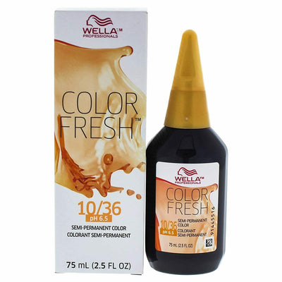 Color Fresh Warm 10/36 Lightest Blonde/Gold Violet Hair Color-Salonbar