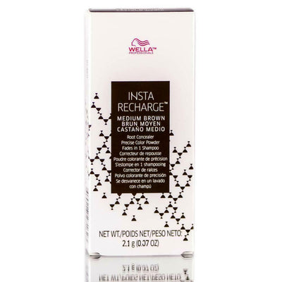 Insta Recharge Powder Medium Brown Root Concealer-Salonbar