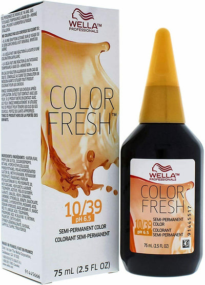Color Fresh Warm 10/39 Lightest Blonde/Gold Ash Hair Color-Salonbar