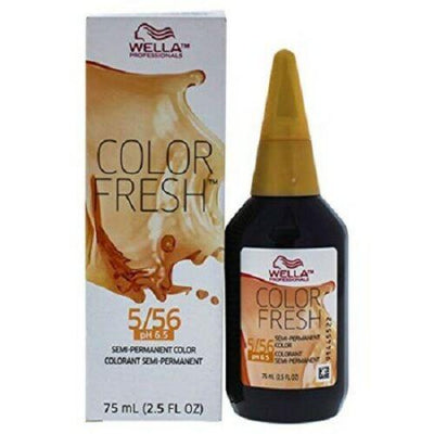 Color Fresh Cool 5/56 Light Brown /Red Violet Violet Hair Color-Salonbar